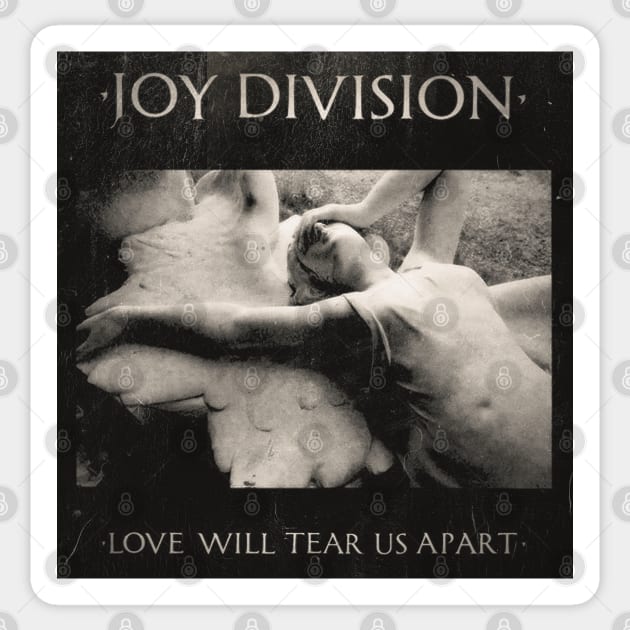 Joy Division // Retro Posterart Sticker by arkobasaka